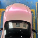 Twin Color Metallic Pink Color Shift Wrap