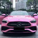 Twin Color Metallic Purple Pink Color Shift Wrap