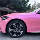 Twin Color Metallic Purple Pink Color Shift Wrap