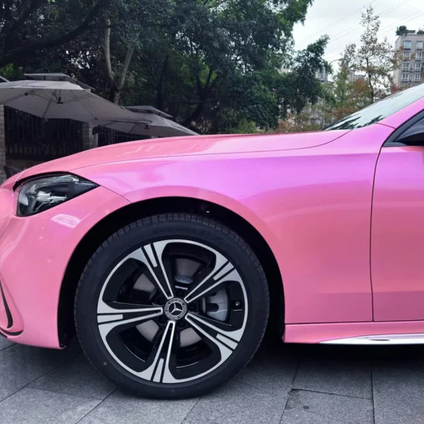 Twin Color Metallic Purple Pink Color Shift Wrap - Image 4