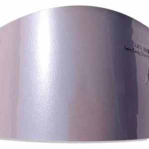 Twin Color Metallic Color Shift Wrap Silver Purple
