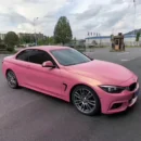 Diamonds Glitter Chameleon Gold Pink Vehicle