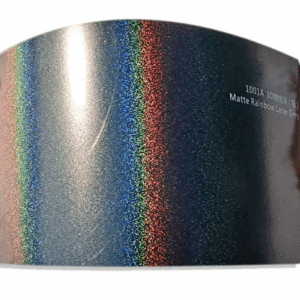 Rainbow Laser Iridescent Dark Grey