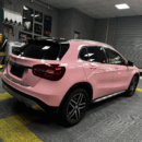 Glossy Rouge Pink Wrap Auto Wrappen (PET Liner)