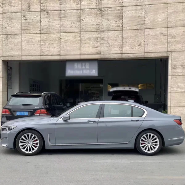 Super Gloss Cement Grey Wrap (PET Liner) - Image 2