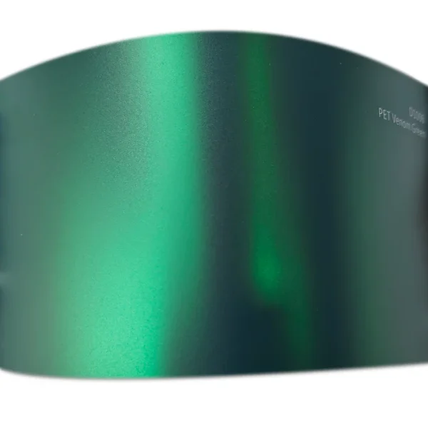 Super Chrome Metallic Vinyl Venom Green (PET Liner)