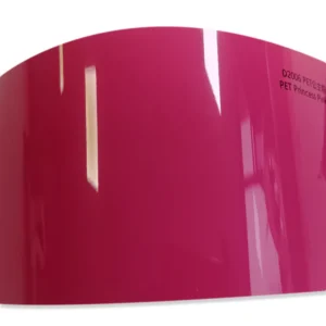 Glossy Princess Pink Wrap Auto Wrappen (PET Liner)