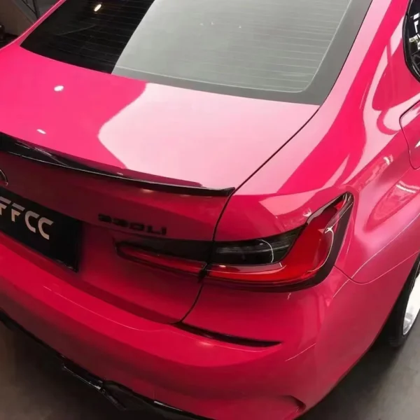 Super Gloss Beets Purple Red Vinyl Wrap (PET Liner) - Image 2