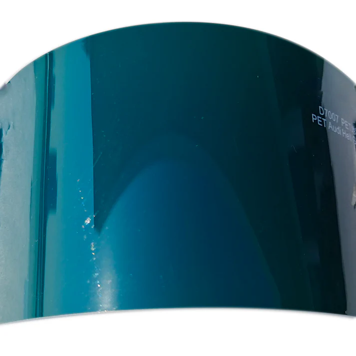 Glossy Crystal Audi Hell Green Vinyl Wrap PET Liner