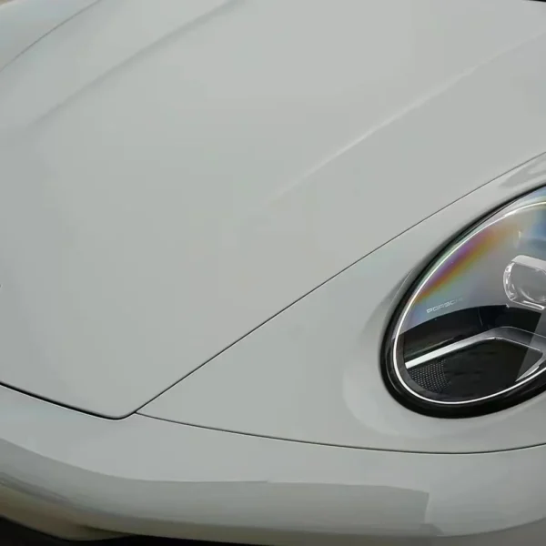 Super Gloss Porsche Metal Grey Wrap Vinyl (PET Liner) - Image 4
