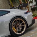 Super Gloss Porsche Metal Grey Wrap Vinyl (PET Liner)