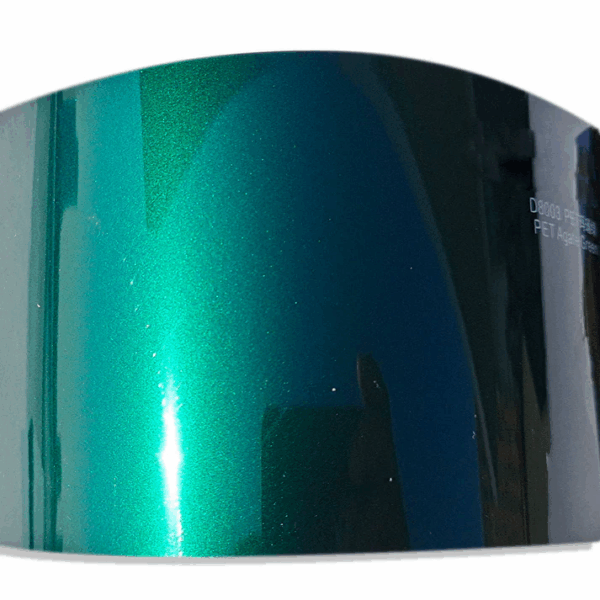 Gloss Metallic Agate Green Vinyl Wrap (PET Liner)