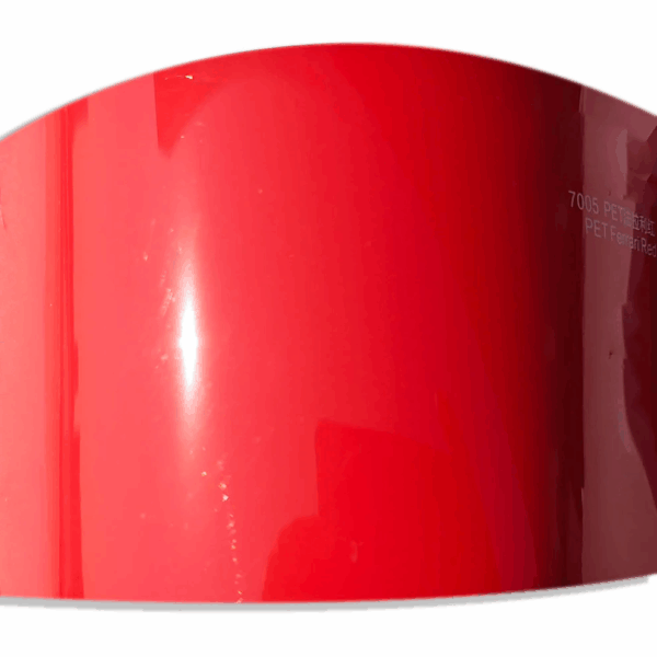 Super Gloss Strawberry Red Vinyl Wrap (PET Liner)