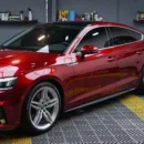 Gloss Metallic Cherries Red Vehicle Vinyl Wrap Colors (PET Liner)