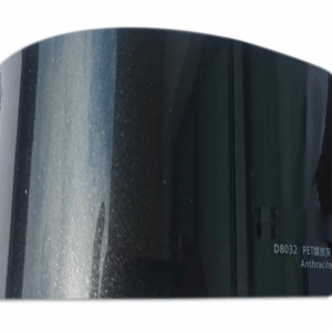 Gloss Metallic Grey Wrap (PET Liner)