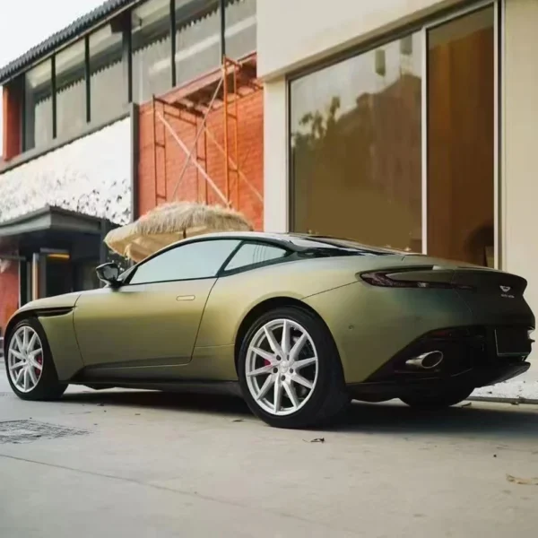 Matte Lightning Green Vinyl Wrap Supplies (PET Liner) - Image 6