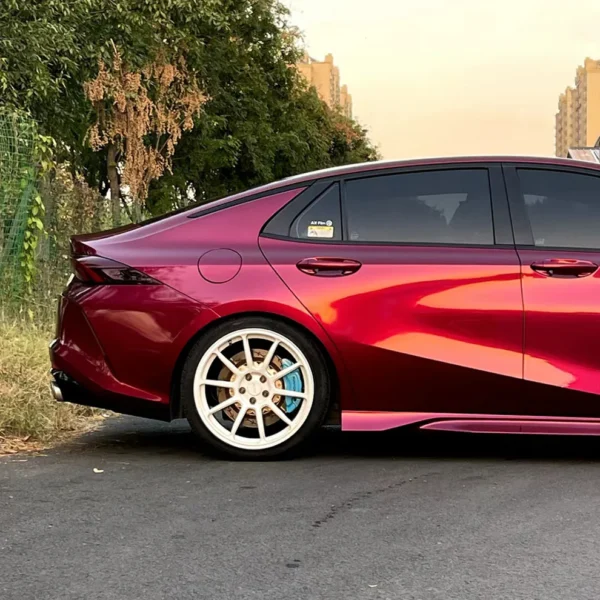 Gloss Metallic Rupee Purple Car Wrap (PET Liner) - Image 2