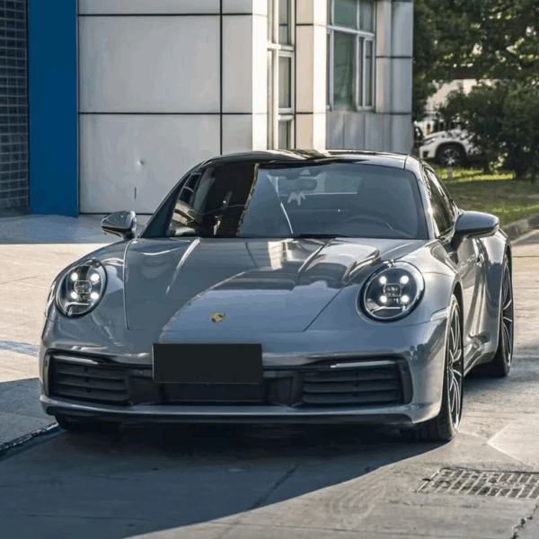 Gloss Porsche Polar Grey Car (PET Liner) - Image 2