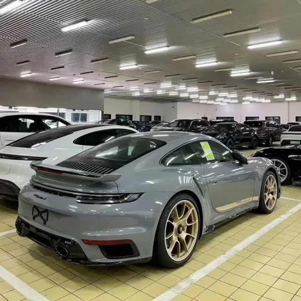 Gloss Porsche Polar Grey Car (PET Liner) - Image 4