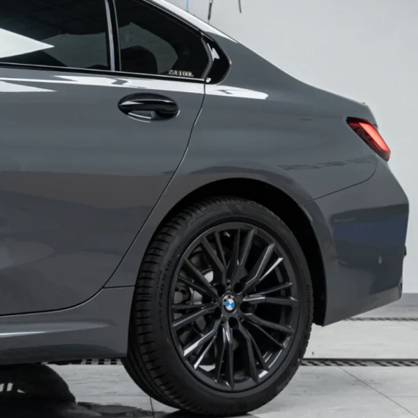 Gloss Metallic Jasper Grey Wrap (PET Liner) - Image 2