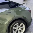 Gloss Aurora Green Car Vinyl Wrap (PET Liner)