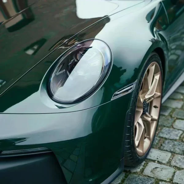 Gloss Brewster Green Vinyl Wrap (PET Liner) - Image 3
