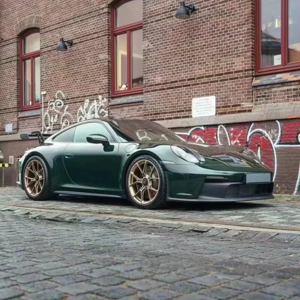 Gloss Brewster Green Vinyl Wrap (PET Liner) - Image 2