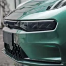 Gloss Liquid Metallic Green Vinyl Wrap (PET Liner)