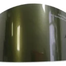 Gloss Metallic Dazzling Night Green Vehicle Wrap (PET Liner)