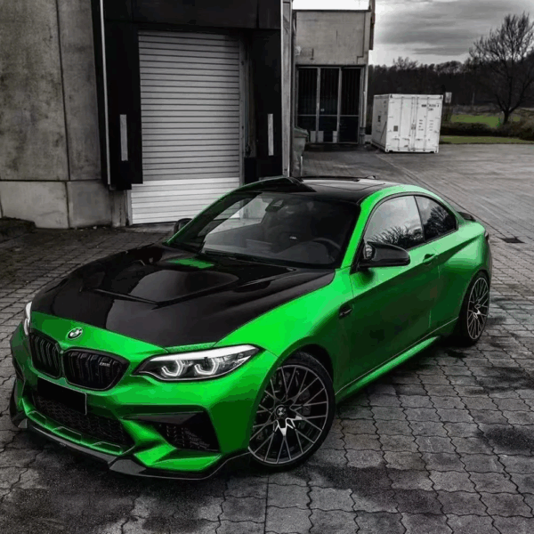 Matte Chrome Green Wrap (PET Liner) - Image 4