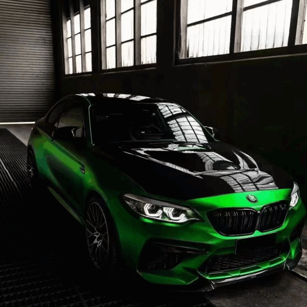 Matte Chrome Green Wrap (PET Liner) - Image 3