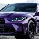 Gloss Paint Metallic Midnight Purple Vehicle Wrap Vinyl