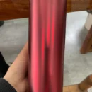 Super Chrome Metallic Vinyl Romani Red (PET Liner)