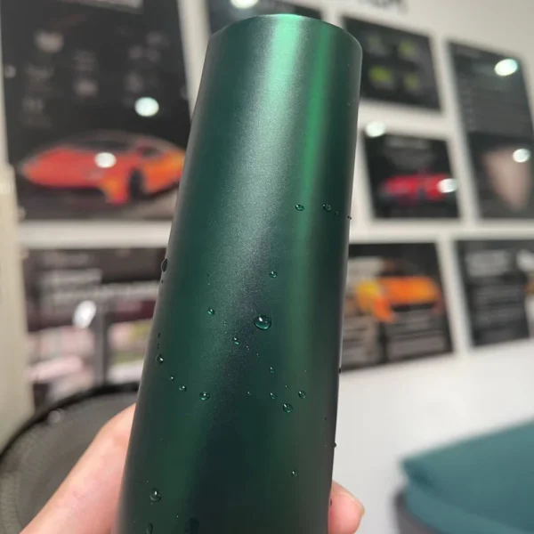 Super Chrome Metallic Vinyl Venom Green (PET Liner) - Image 2