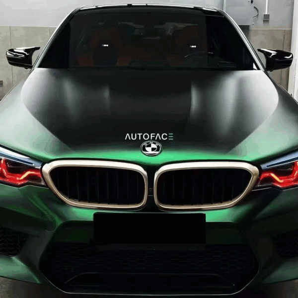 Super Chrome Metallic Vinyl Venom Green (PET Liner) - Image 5