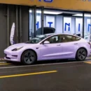 Violet Star Purple Vinyl Wrap (PET Liner)