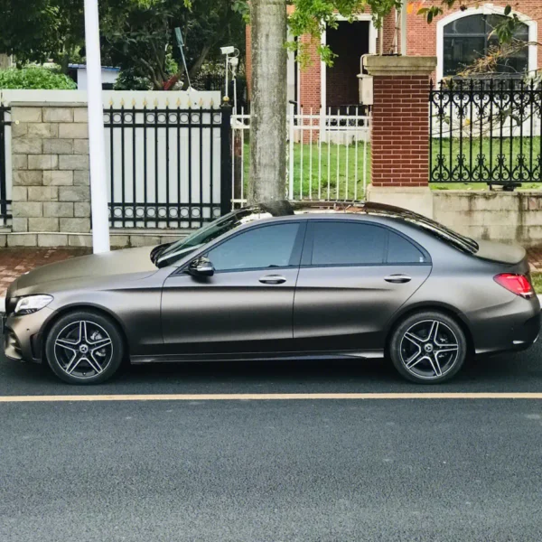 Super Matte Ultimate Flat Orites Grey Carwrapping (PET Liner) - Image 4