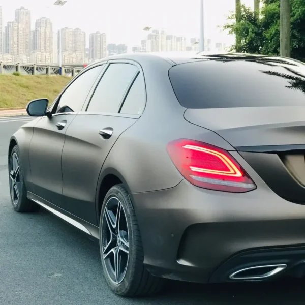 Super Matte Ultimate Flat Orites Grey Carwrapping (PET Liner) - Image 5
