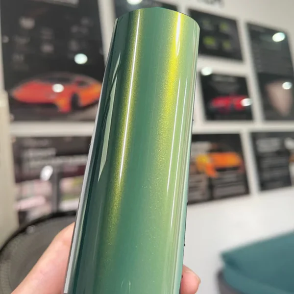 Gloss Metallic Hunter Green Wrap - Image 6