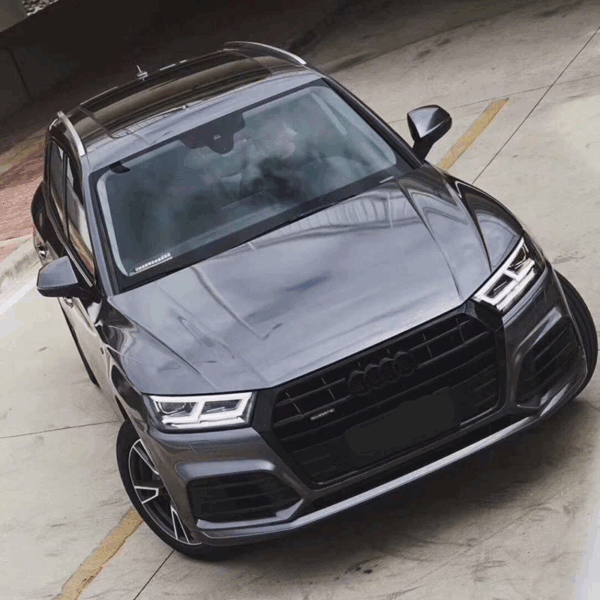 Gloss Metallic Space Grey Wrap (PET Liner) - Image 2