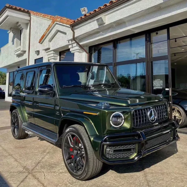 Gloss Paint Metallic Midnight Green Vinyl - Image 3