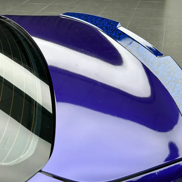 Gloss Metallic Royal Indigo Blue Auto Paint (PET Liner) - Image 4