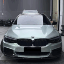 Gloss Metallic Hadlin Green Wrap (PET Liner)
