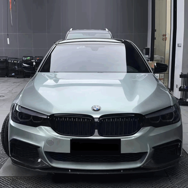 Gloss Metallic Hadlin Green Wrap (PET Liner) - Image 3