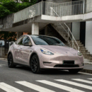 Gloss Metallic Rouge Pearl Pink Car Wrap (PET Liner)