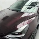 Gloss Metallic Tourmalie Red Vinyl Car Wrap (PET Liner)