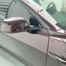 Gloss Metallic Tourmalie Red Vinyl Car Wrap (PET Liner)