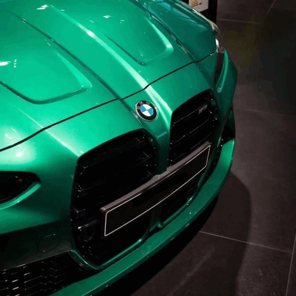 Gloss Metallic Isle of Man Green Vehicle Vinyl Wrap (PET Liner) - Image 3