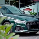 Gloss Metallic Agate Green Vinyl Wrap (PET Liner)