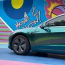 Gloss Metallic Royal Green Vehicle Wrap Vinyl (PET Liner)